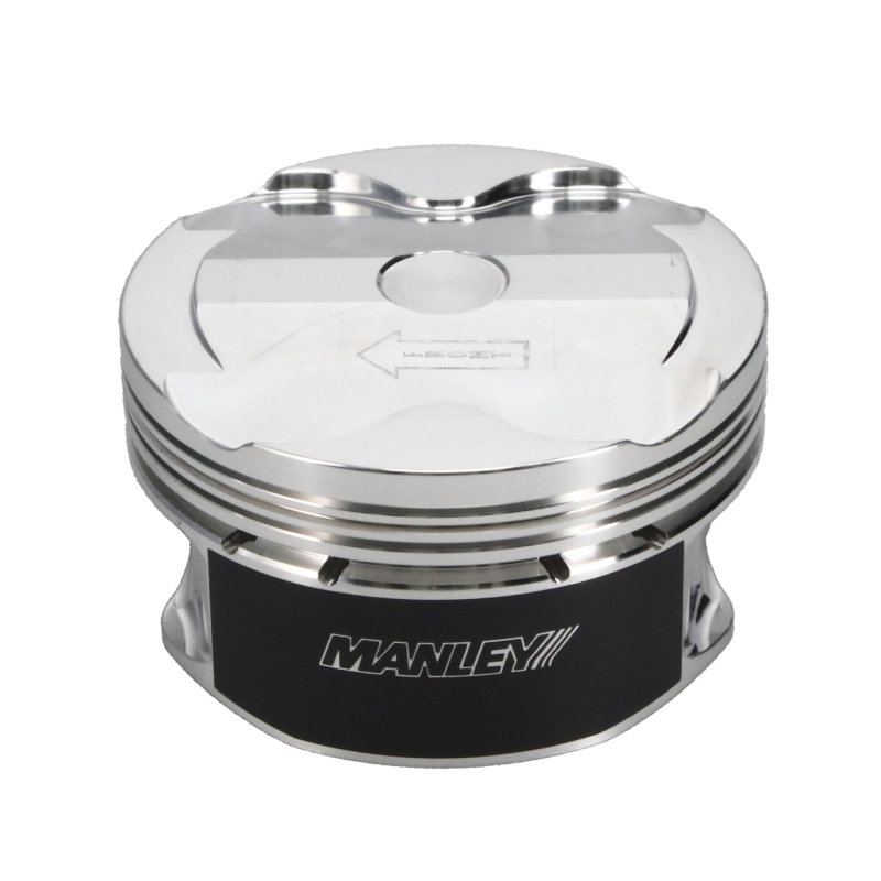 Ford Coyote Piston Set - Manley Performance - Platinum Series, 3.662in Bore, 11:1 CR, +1cc Dish - `18-`27